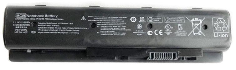 Datorbatteri Ersättning för  hp 806953-851