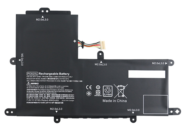 Datorbatteri Ersättning för  hp Stream-11-r099tu