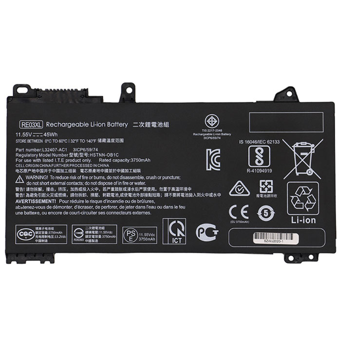 Datorbatteri Ersättning för hp HSTNN-OB1C Datorbatteri Ersättning för hp HSTNN-OB1C