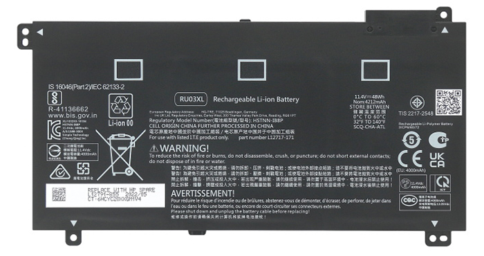 Datorbatteri Ersättning för hp HSTNN-LB8K Datorbatteri Ersättning för hp HSTNN-LB8K