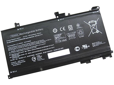 Datorbatteri Ersättning för  hp Omen-15-AX015TX