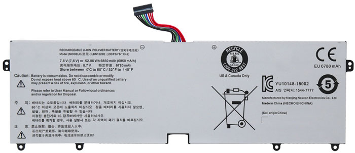 Datorbatteri Ersättning för  lg 15U560