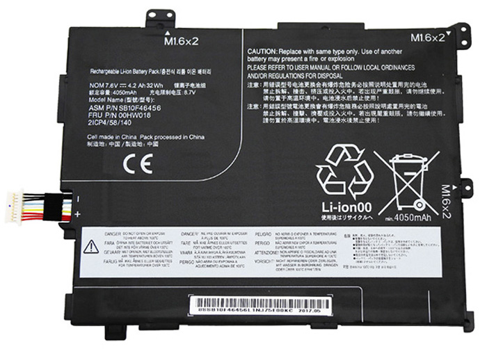 Datorbatteri Ersättning för LENOVO 00HW019 Datorbatteri Ersättning för LENOVO 00HW019