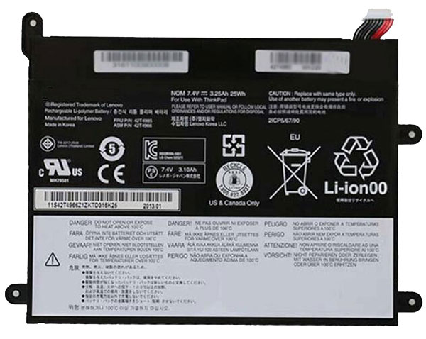 Datorbatteri Ersättning för LENOVO 42T4966 Datorbatteri Ersättning för LENOVO 42T4966