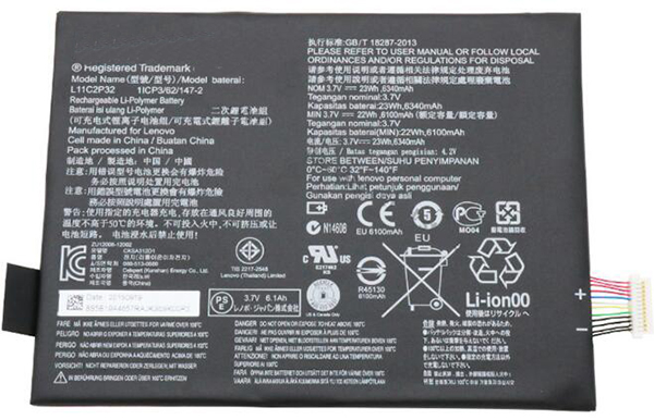 Datorbatteri Ersättning för LENOVO IdeaPad-S6000-H Datorbatteri Ersättning för LENOVO IdeaPad-S6000-H
