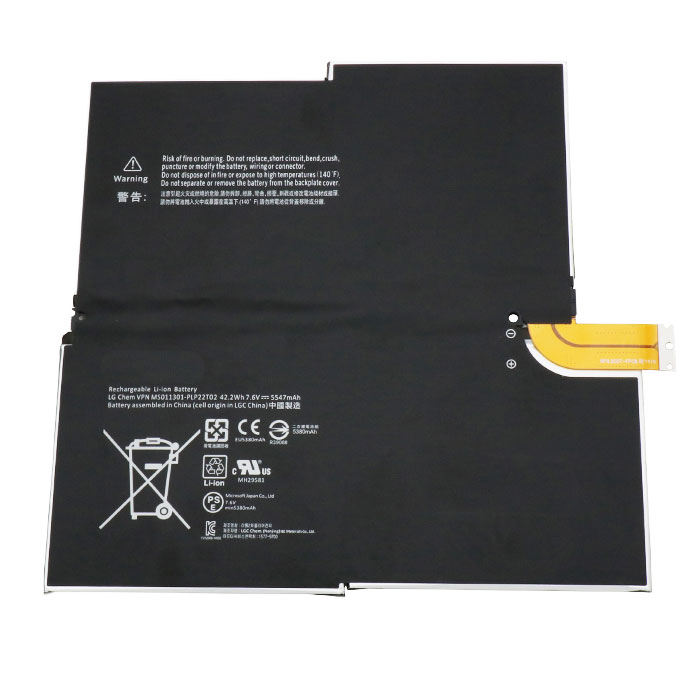 Datorbatteri Ersättning för MICROSOFT MS011301-PLP22T02 Datorbatteri Ersättning för MICROSOFT MS011301-PLP22T02