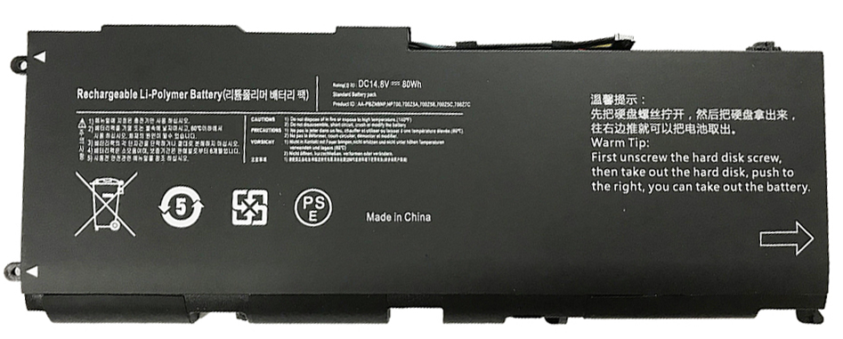 Datorbatteri Ersättning för SAMSUNG NP700Z5CH Datorbatteri Ersättning för SAMSUNG NP700Z5CH