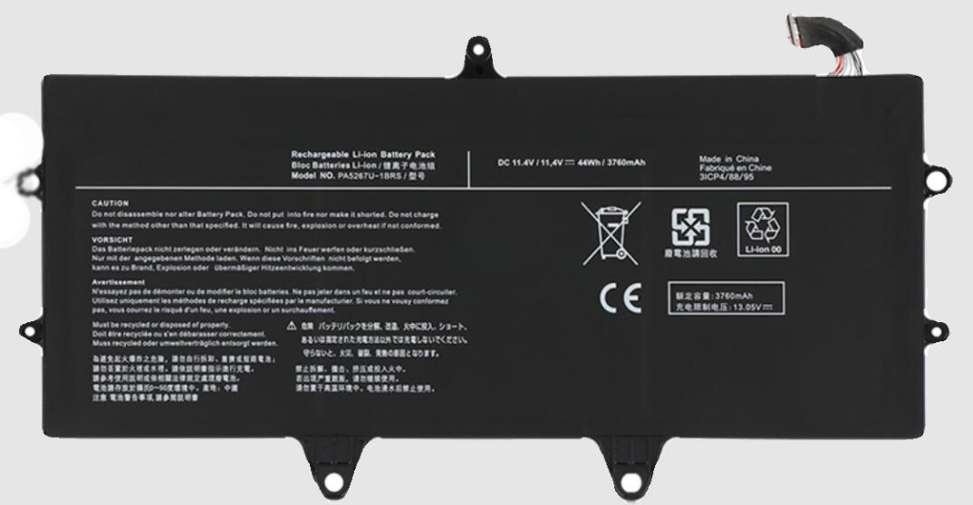 Datorbatteri Ersättning för  toshiba X20W-D