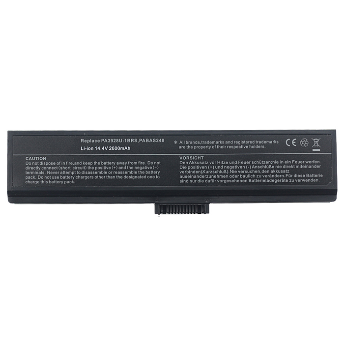 Datorbatteri Ersättning för TOSHIBA Qosmio-X770 Datorbatteri Ersättning för TOSHIBA Qosmio-X770